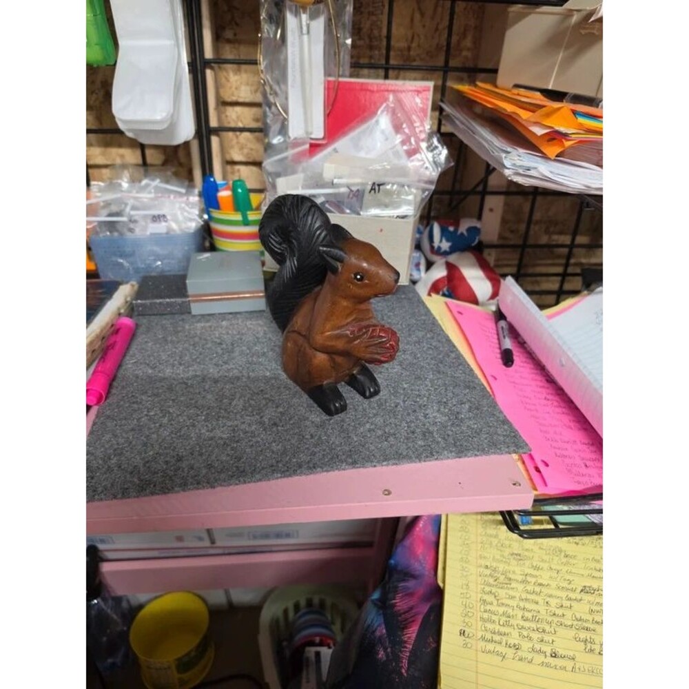 Hand carved squarel
